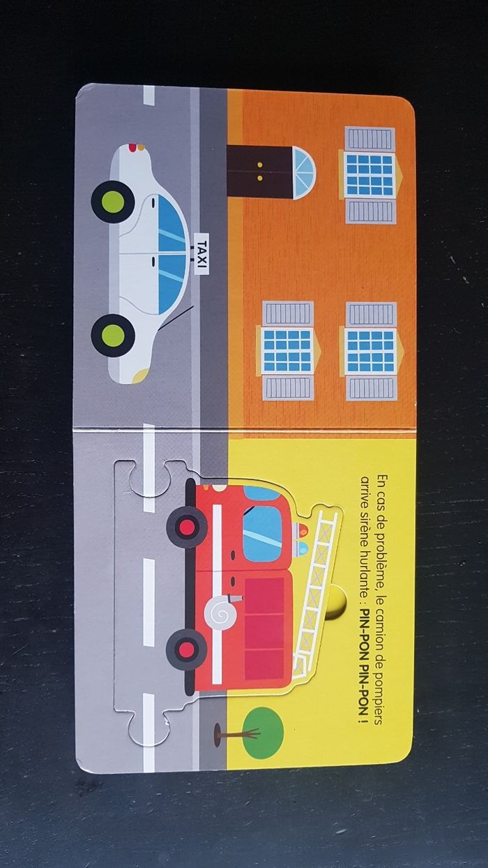 Livre puzzle vehicules - photo numéro 4