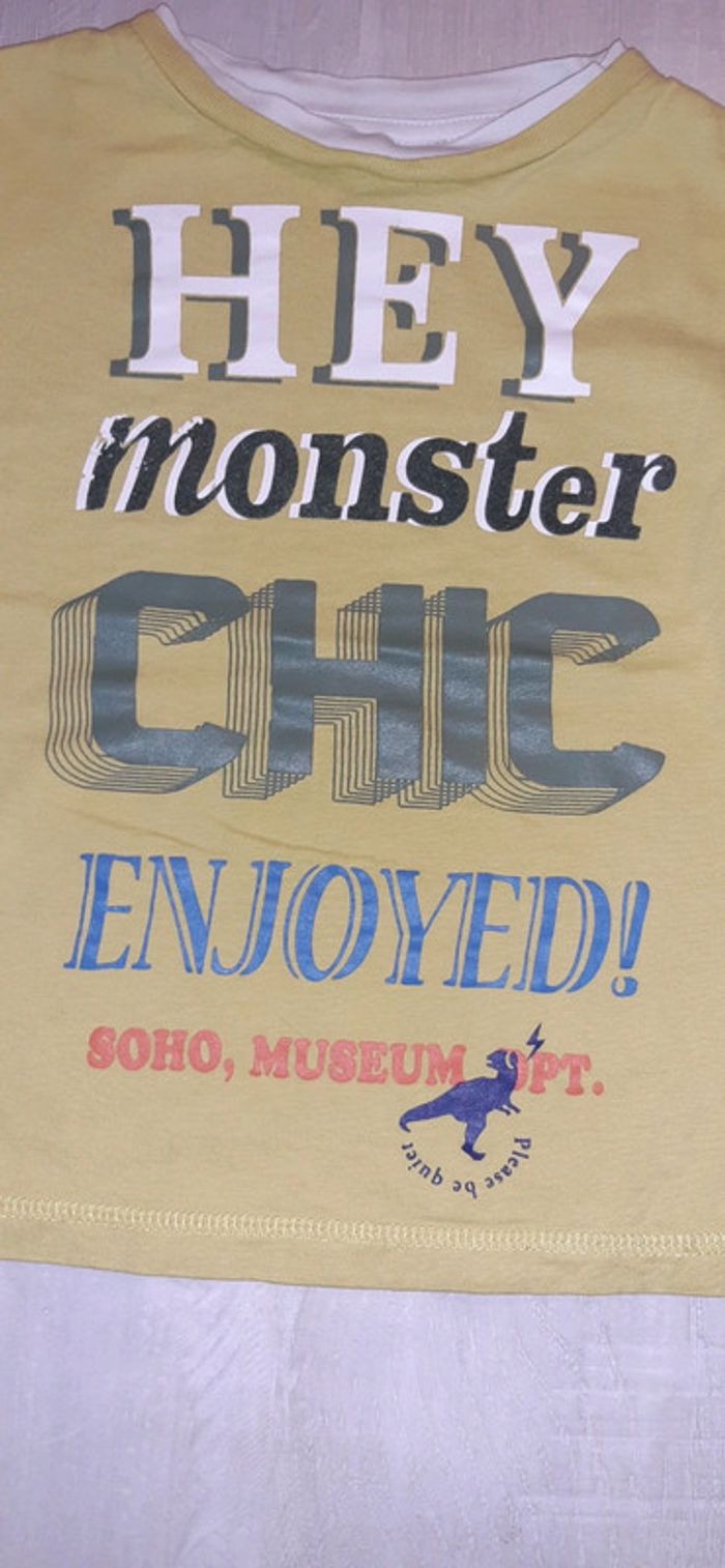 T-shirt dinosaure garçon - photo numéro 2