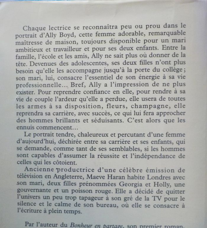 Scènes de la vie conjugale de Maeve Haran Ed. Presses de la Cité - photo numéro 2