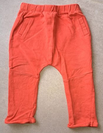 Jogging orange Kiabi 18 mois