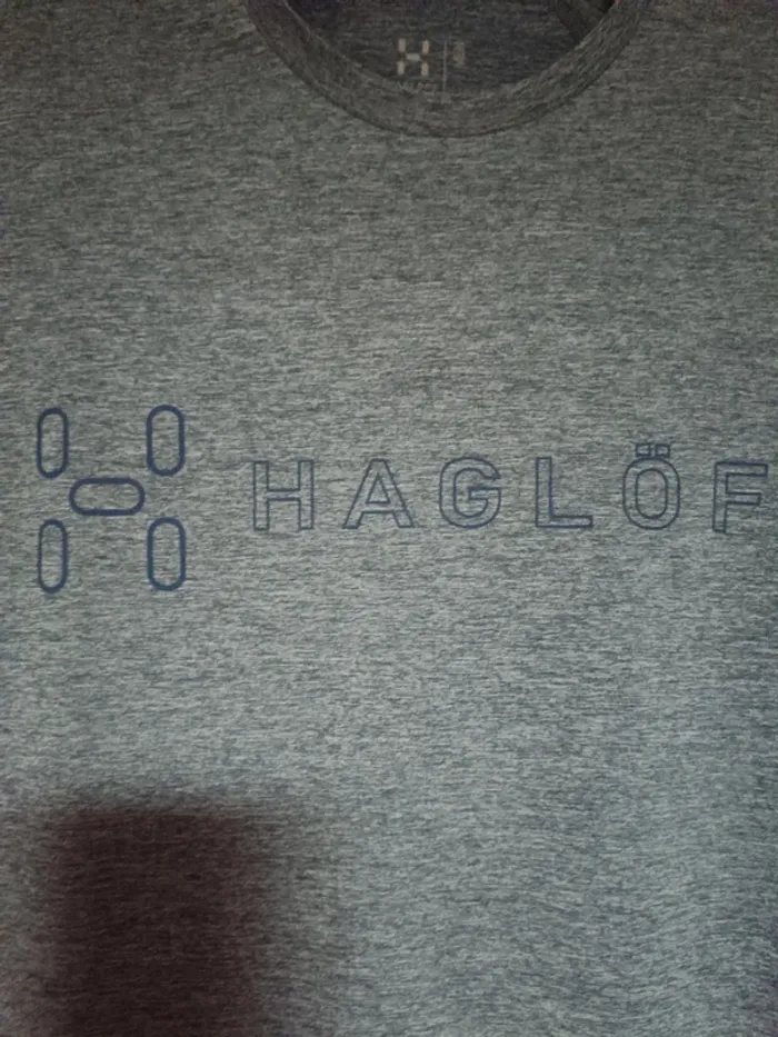 Tee-shirt bleu Haglofs - photo numéro 2