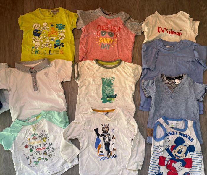 Lot vêtements garçon 9 mois