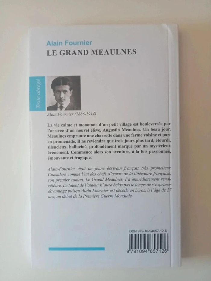 Livre le grand meaulnes - photo numéro 2