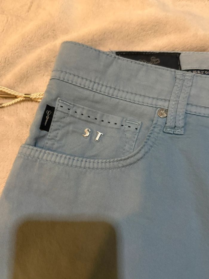 Tramarossa - Jean d'été slim, Bleu ciel, taille 36 - photo numéro 7