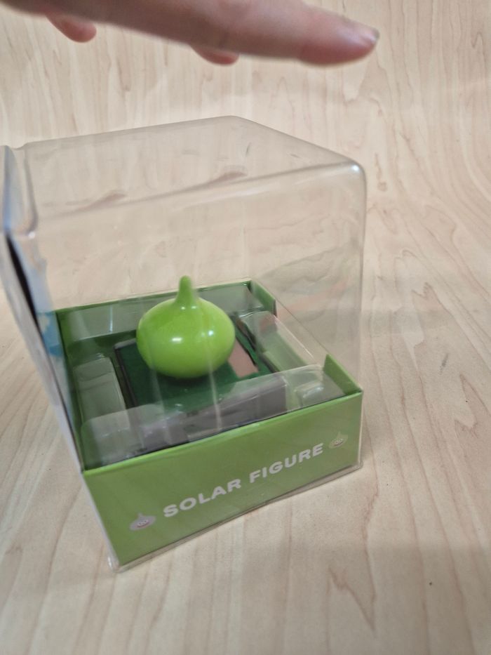 Figurine solaire Dragon Quest Slime vert - photo numéro 5