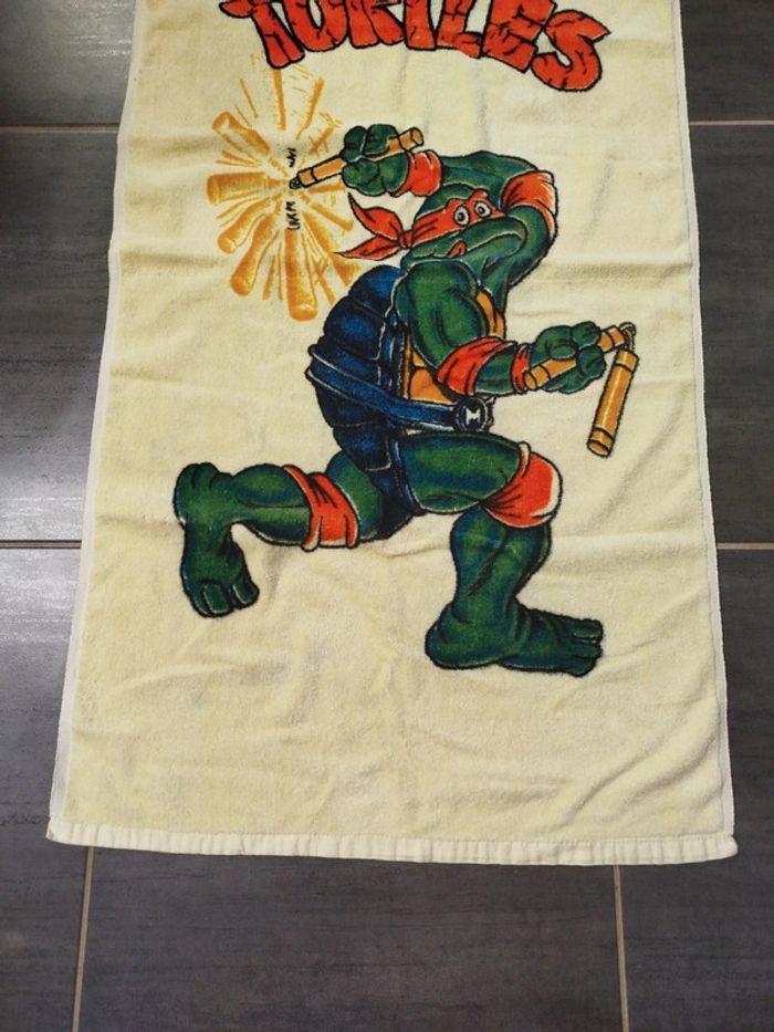 Serviette Tortue Ninja Michelangelo - photo numéro 4