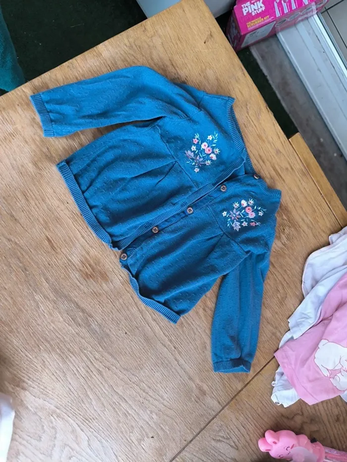 Gilet fille 18 mois