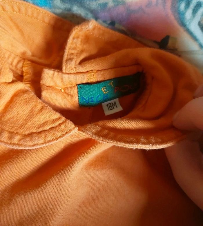 Haut orange - photo numéro 4