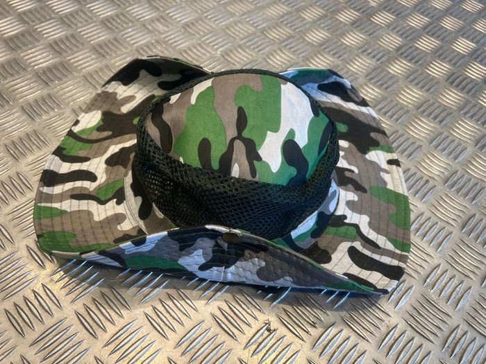 Chapeau camouflage protection solaire maille respirante chasse randonnée peche camping militaire - photo numéro 3