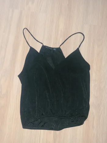 Crop top noir