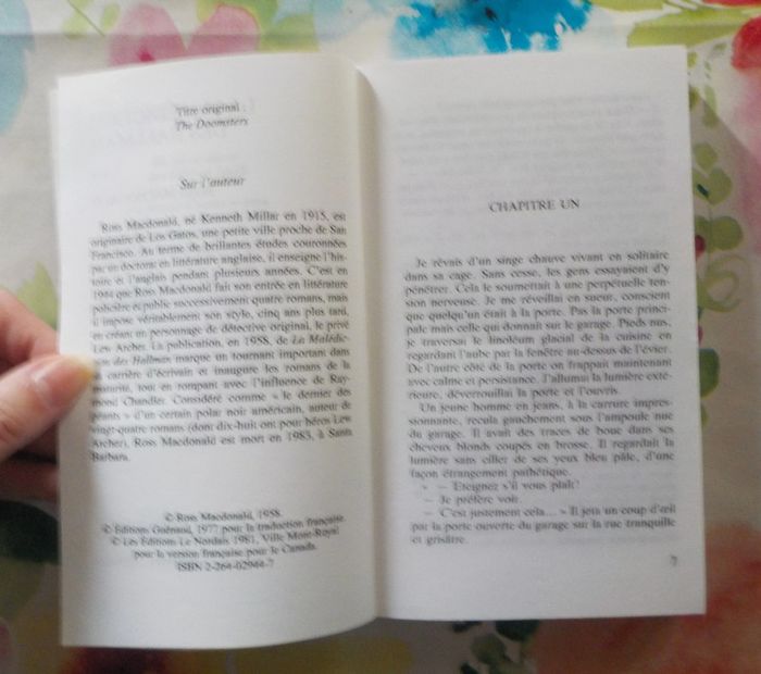La malédiction des Hallman de Ross Macdonald Ed. 10/18 - photo numéro 5