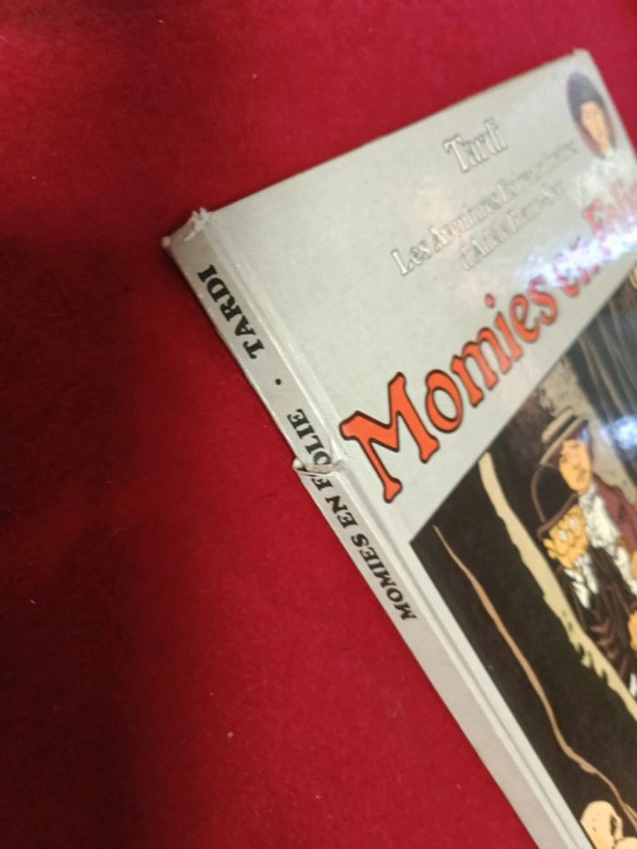 Bd ancienne " Les aventures extraordinaires d'Adèle Blanc-Sec " Momies en folie" Casterman - photo numéro 6