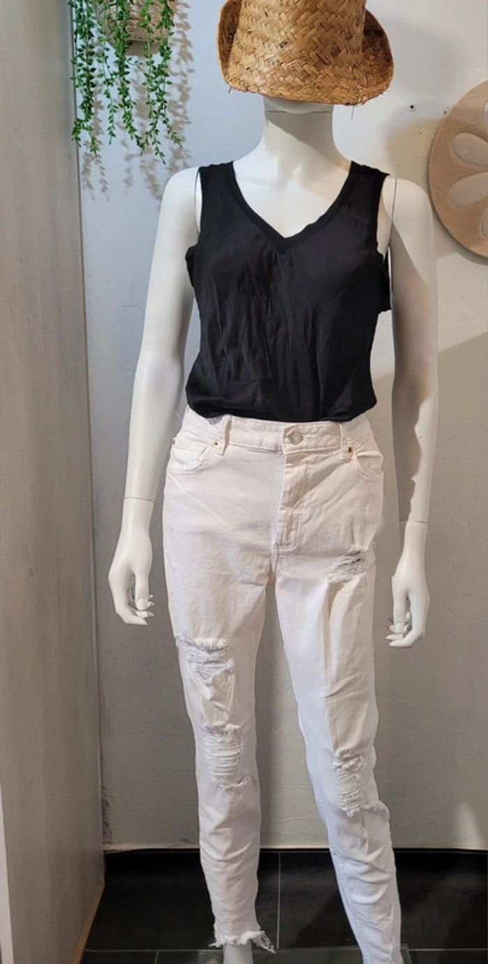 Pantalon blanc - photo numéro 2