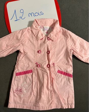 Trench coat bebe rêve 12 mois