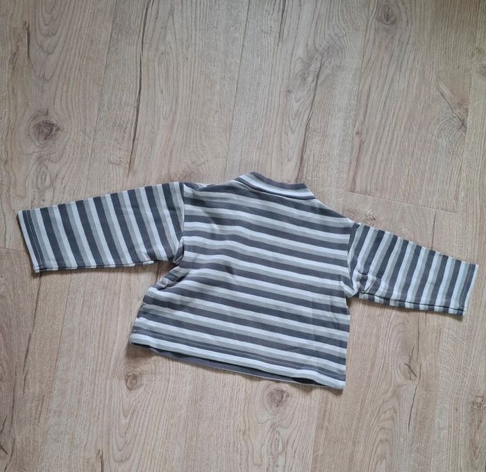 Lot 2 t-shirts ML 12mois - photo numéro 7