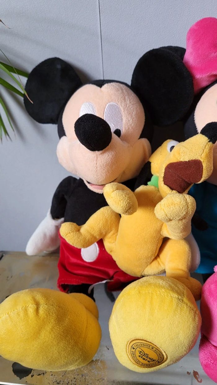 Mickey Minnie Pluto Peluches - photo numéro 2