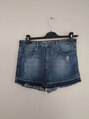Short en jeans
