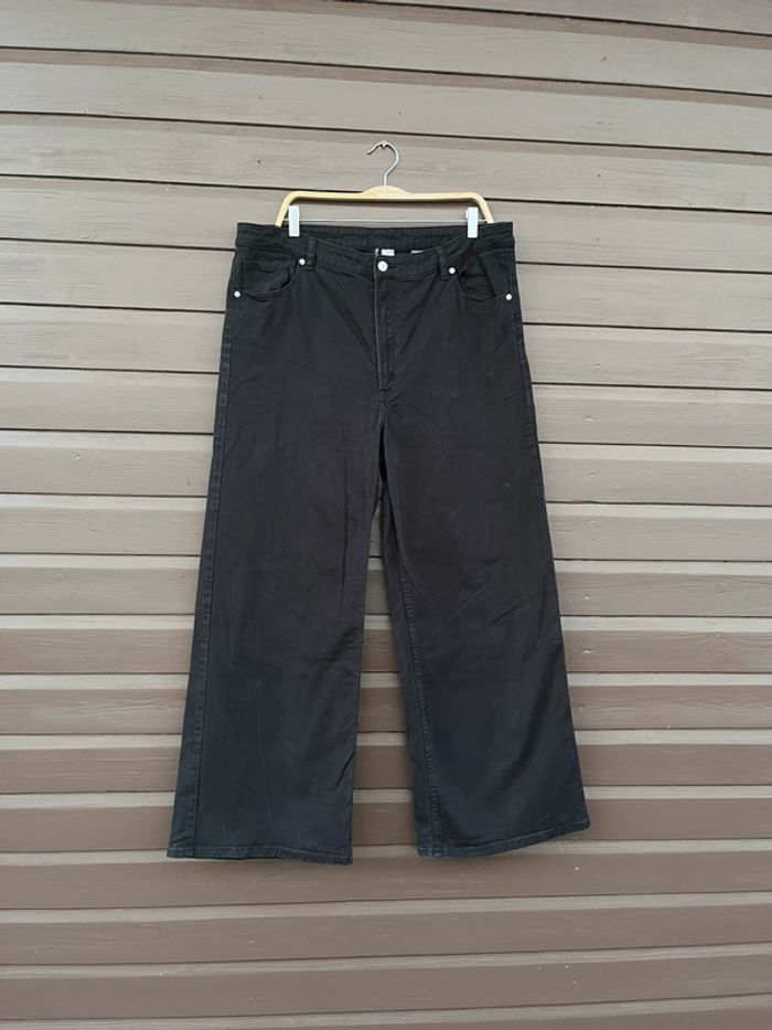Pantalon taille haute et jambes larges H&M