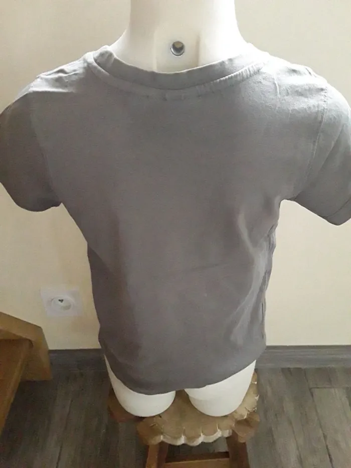 Tee-shirt manches courtes 6 ans  (116 cm) - photo numéro 5