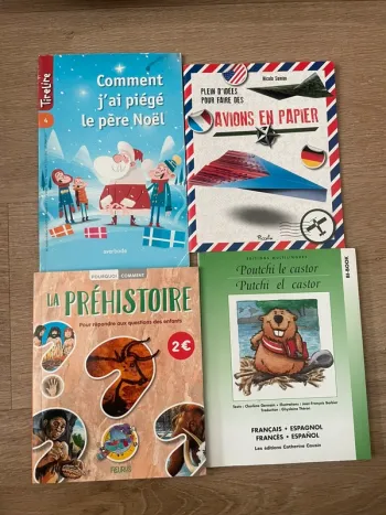 Lots 4 livres pour enfants
