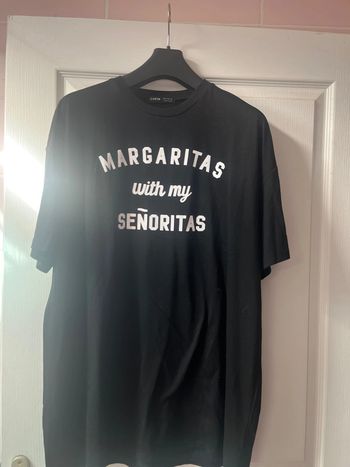 T-shirt long noir