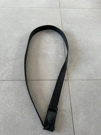Ceinture noire, très bon état, 117cm