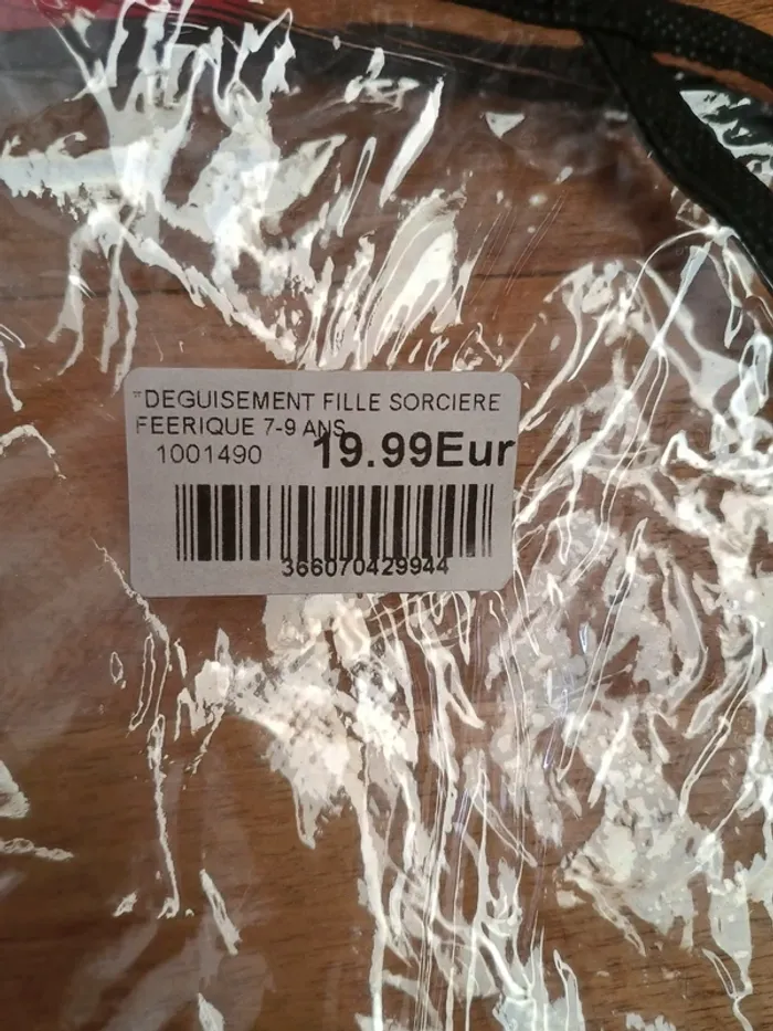Déguisement sorcière féerique avec chapeau - photo numéro 5