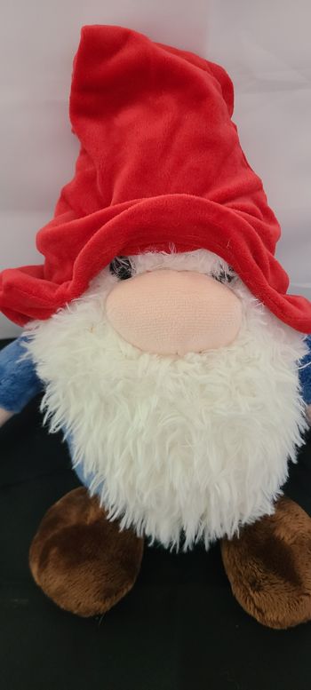 Aurora Whimsical GNOME Red Hat Beard Peluche Poupée