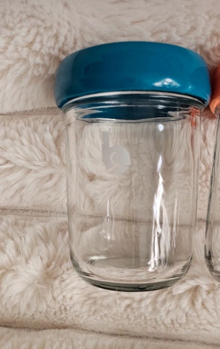 Lot de 4 grands pots en verre Babybols babymoov - photo numéro 2
