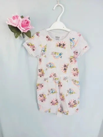 Combishort / barboteuse Disney by Primark 18 / 24 mois