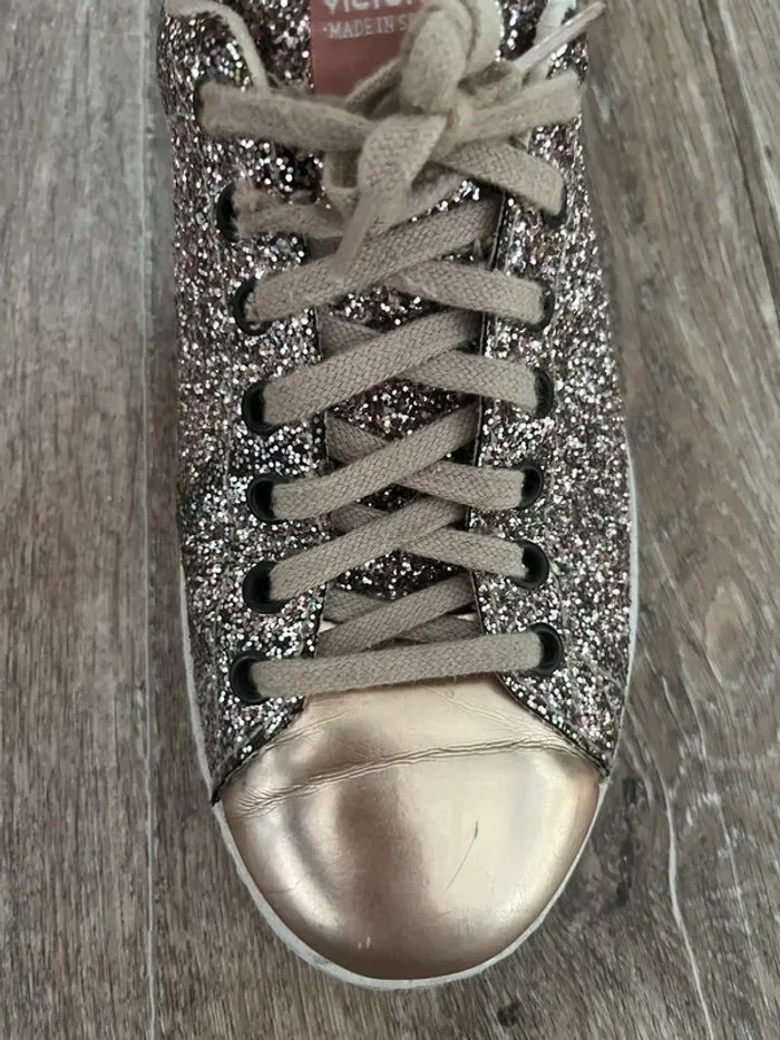 basket a paillette rose gold victoria - photo numéro 5
