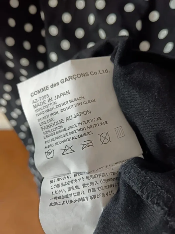 Teeshirt CDG play taille xl - photo numéro 5