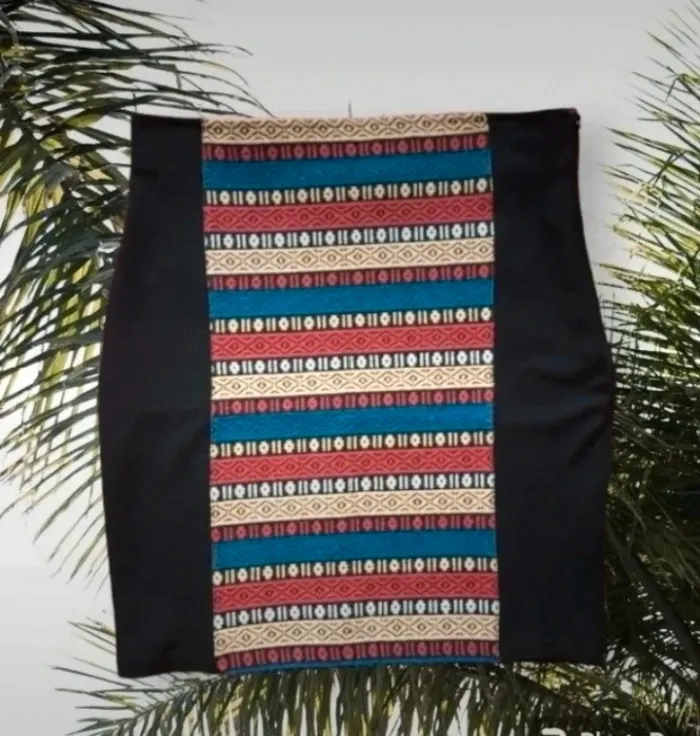 Mini-jupe jupe courte vintage stretch taille 36