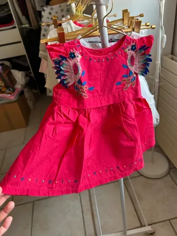 Superbe robe Du pareil au même taille 12 mois état neuf