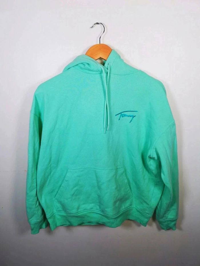 C29 sweat menthe Tommy Hilfiger XS