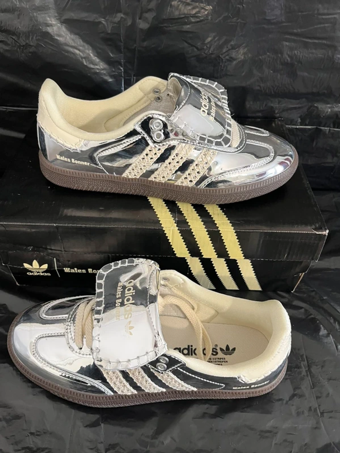 Adidas X Wales Bonner Silver - photo numéro 2