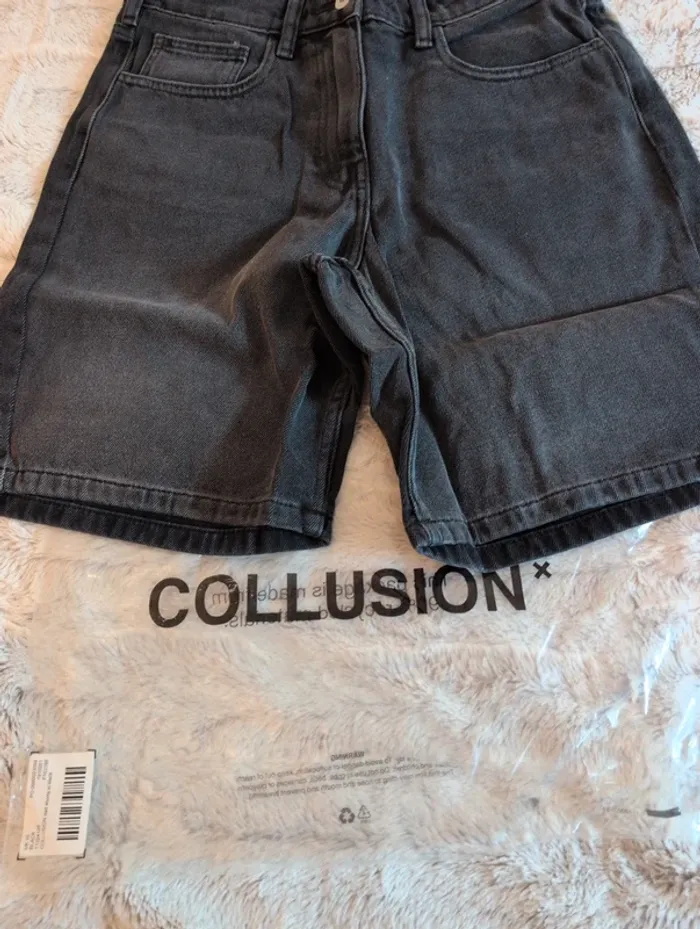 Short noir collusion neuf taille 40 - photo numéro 4