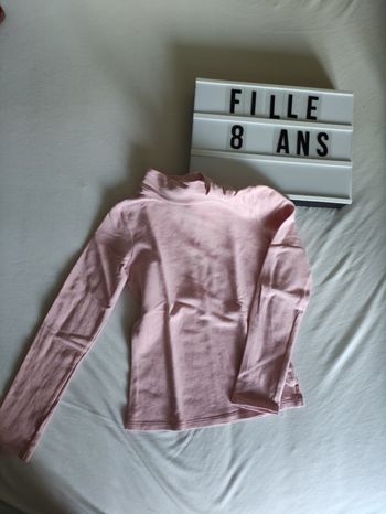 T shirt longues manches doublé polaire