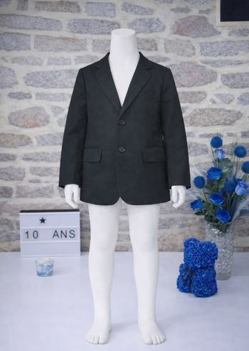 Blazer élégant noir Garçon taille 10 ans marque Zalando 🎸