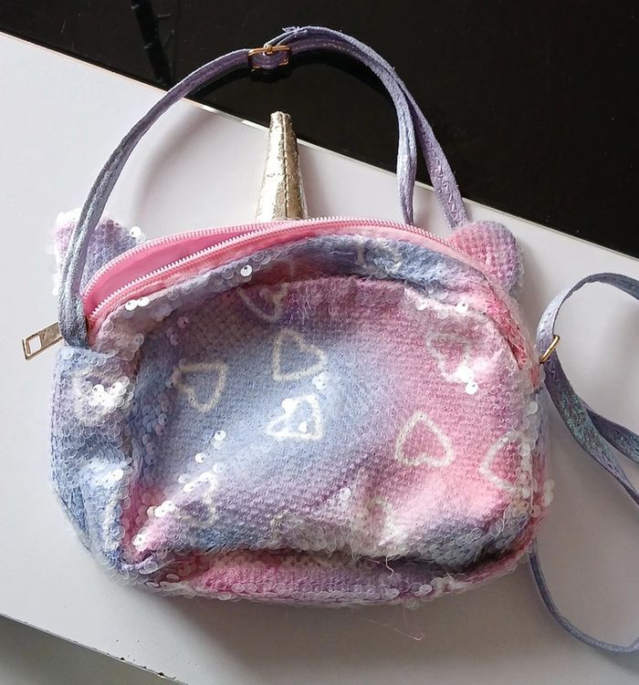 Sac bandoulière enfant licorne - photo numéro 2