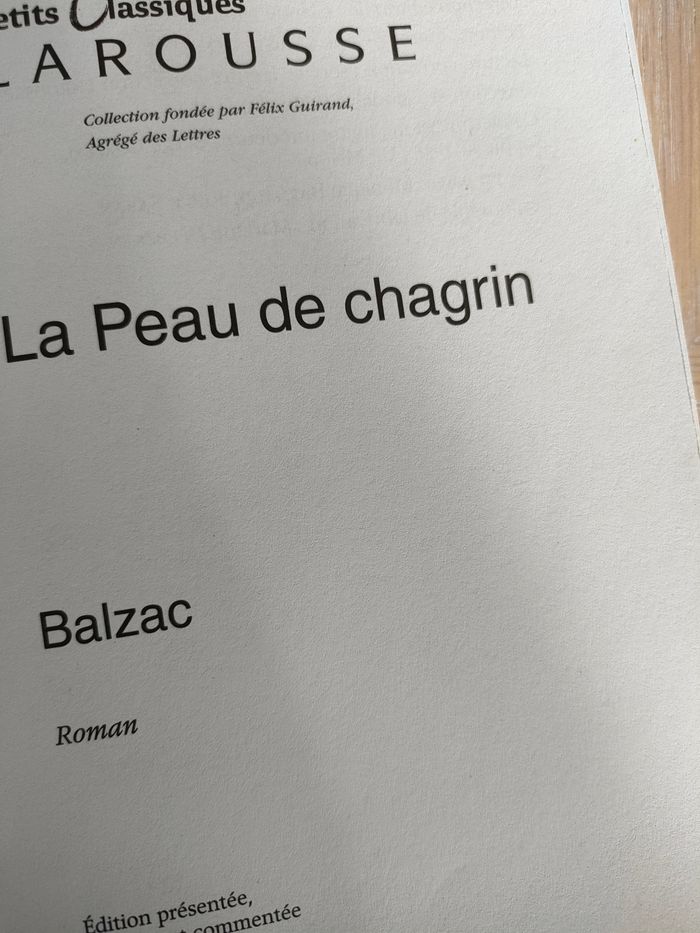 Roman honoré de Balzac - photo numéro 2