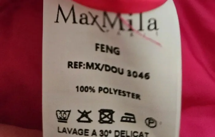 Doudoune courte sans manches rose fushia Max Mila Taille M/L Neuve - photo numéro 6