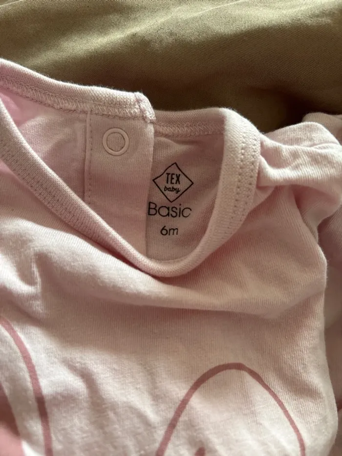 Lot de 3 pyjamas fin fille 6 mois - photo numéro 3