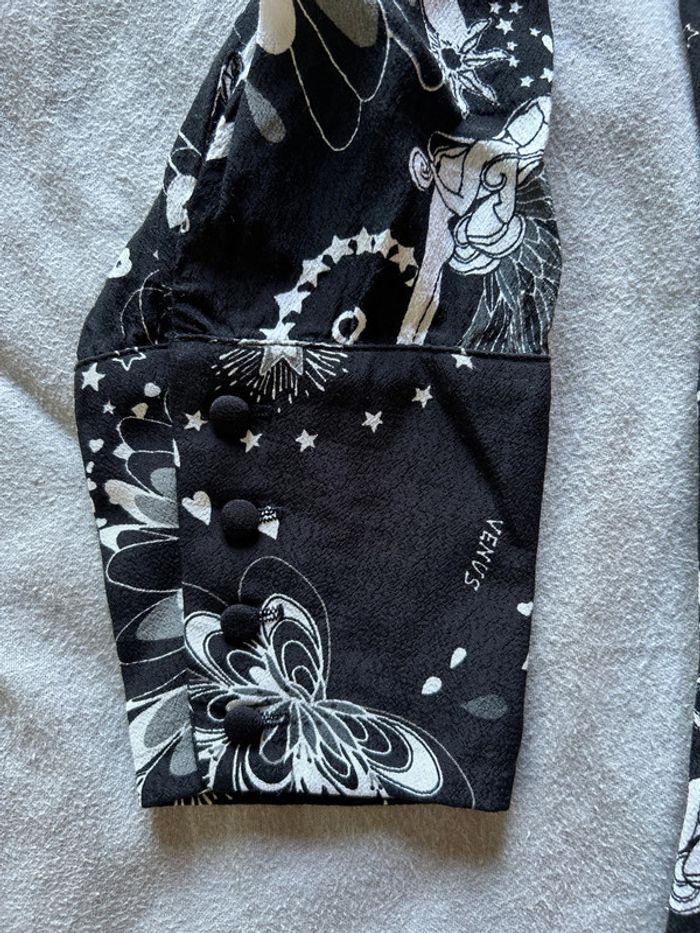 Robe courte à longues manches Naf-Naf - photo numéro 2