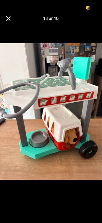 Chariot vétérinaire enfant 