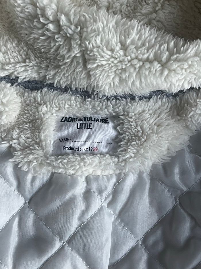 Veste gilet bébé zadig et voltaire taille 3/6 mois - photo numéro 5