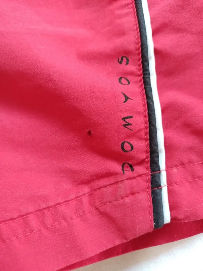 Short Homme de bain Rouge - photo numéro 6