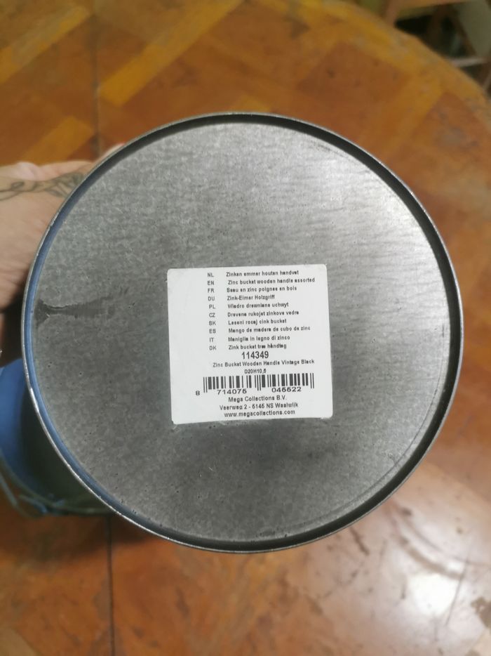 2 paniers acier avce hanses - photo numéro 4