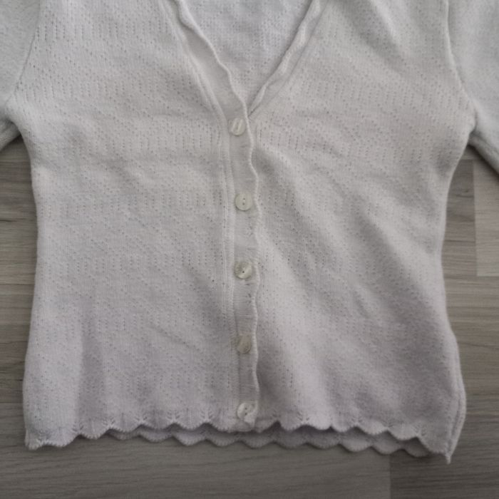 Cardigan femme blanc Jennyfer taille M - photo numéro 3