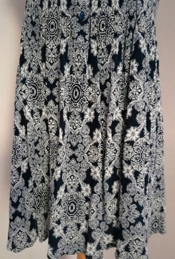 Robe de plage boutonnée bleue Jennyfer taille 36 - photo numéro 11